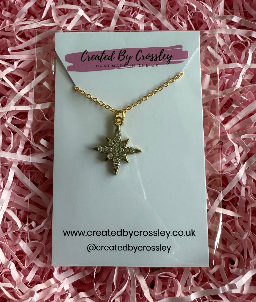 Gem Star Charm Necklace