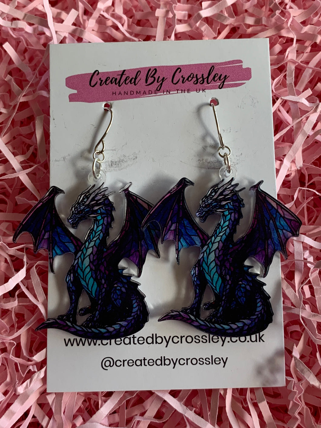Dragon Charm Earrings