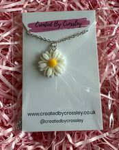 Load image into Gallery viewer, White Flower Charm Necklace

