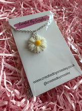 Load image into Gallery viewer, White Flower Charm Necklace
