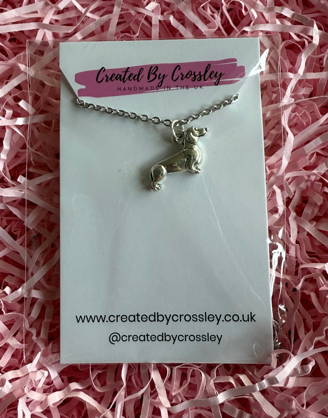 Dachshund Charm Necklace