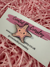Load image into Gallery viewer, Starfish Pin Badge
