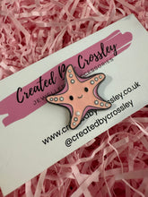 Load image into Gallery viewer, Starfish Pin Badge
