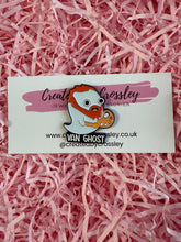 Load image into Gallery viewer, Van Ghost Pin Badge
