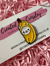 Load image into Gallery viewer, Banana Cat Pin Badge
