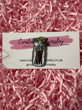 Load image into Gallery viewer, Paintbrushes Jar Pin Badge
