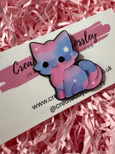 Load image into Gallery viewer, Pastel Galaxy Cat Pin Badge
