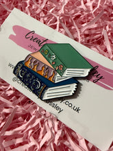Load image into Gallery viewer, Book Stack Pin Badge
