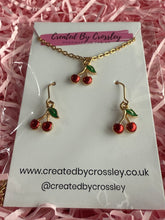 Load image into Gallery viewer, Cherry Jewellery Set
