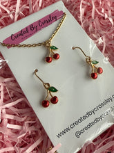 Load image into Gallery viewer, Cherry Jewellery Set
