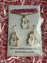 Load image into Gallery viewer, White Rabbit Jewellery Set
