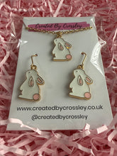 Load image into Gallery viewer, White Rabbit Jewellery Set
