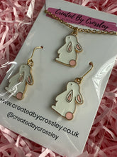 Load image into Gallery viewer, White Rabbit Jewellery Set
