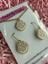 Load image into Gallery viewer, White Paw Jewellery Set
