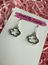 Load image into Gallery viewer, Cloud Outline Charm Earrings
