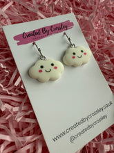 Load image into Gallery viewer, Happy Cloud Charm Earrings
