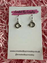 Load image into Gallery viewer, Mini Moon Star Charm Earrings
