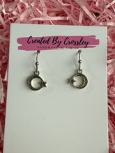 Load image into Gallery viewer, Mini Moon Star Charm Earrings
