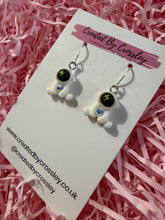 Load image into Gallery viewer, Astronaut Charm Earrings
