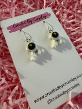 Load image into Gallery viewer, Astronaut Charm Earrings
