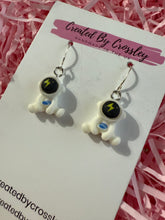 Load image into Gallery viewer, Astronaut Charm Earrings
