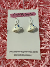 Load image into Gallery viewer, Planet Astronaut Charm Earrings
