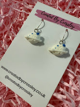 Load image into Gallery viewer, Planet Astronaut Charm Earrings
