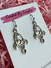 Load image into Gallery viewer, Rocket Charm Earrings
