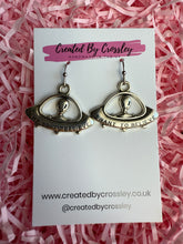 Load image into Gallery viewer, Alien Charm Earrings
