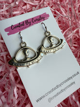 Load image into Gallery viewer, Alien Charm Earrings
