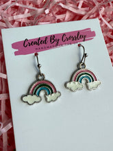 Load image into Gallery viewer, Rainbow Charm Earrings
