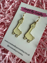 Load image into Gallery viewer, Alpaca Charm Earrings
