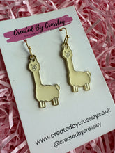 Load image into Gallery viewer, Alpaca Charm Earrings
