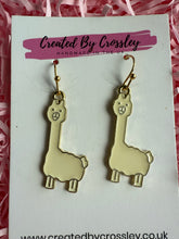 Load image into Gallery viewer, Alpaca Charm Earrings
