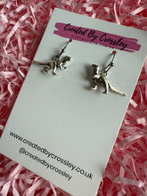 Load image into Gallery viewer, T-Rex Charm Earrings
