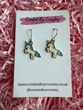 Load image into Gallery viewer, Unicorn Charm Earrings
