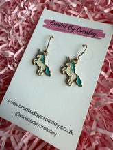 Load image into Gallery viewer, Unicorn Charm Earrings
