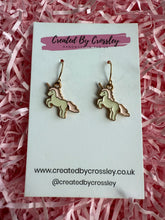 Load image into Gallery viewer, Unicorn Charm Earrings
