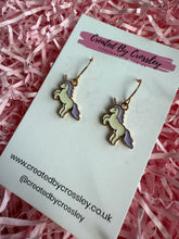 Load image into Gallery viewer, Unicorn Charm Earrings
