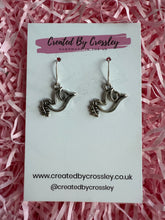 Load image into Gallery viewer, Dove Charm Earrings
