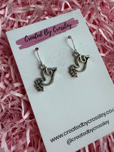 Load image into Gallery viewer, Dove Charm Earrings
