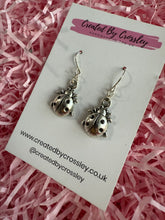 Load image into Gallery viewer, Ladybird Charm Earrings
