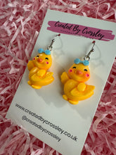 Load image into Gallery viewer, Chunky Chick Charm Earrings
