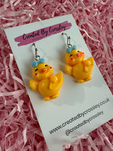 Load image into Gallery viewer, Chunky Chick Charm Earrings
