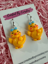 Load image into Gallery viewer, Chunky Chick Charm Earrings
