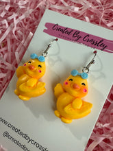 Load image into Gallery viewer, Chunky Chick Charm Earrings
