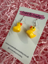 Load image into Gallery viewer, Duck Charm Earrings
