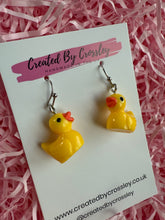 Load image into Gallery viewer, Duck Charm Earrings
