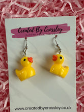 Load image into Gallery viewer, Duck Charm Earrings
