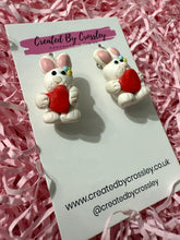Load image into Gallery viewer, 3D Rabbit Charm Earrings
